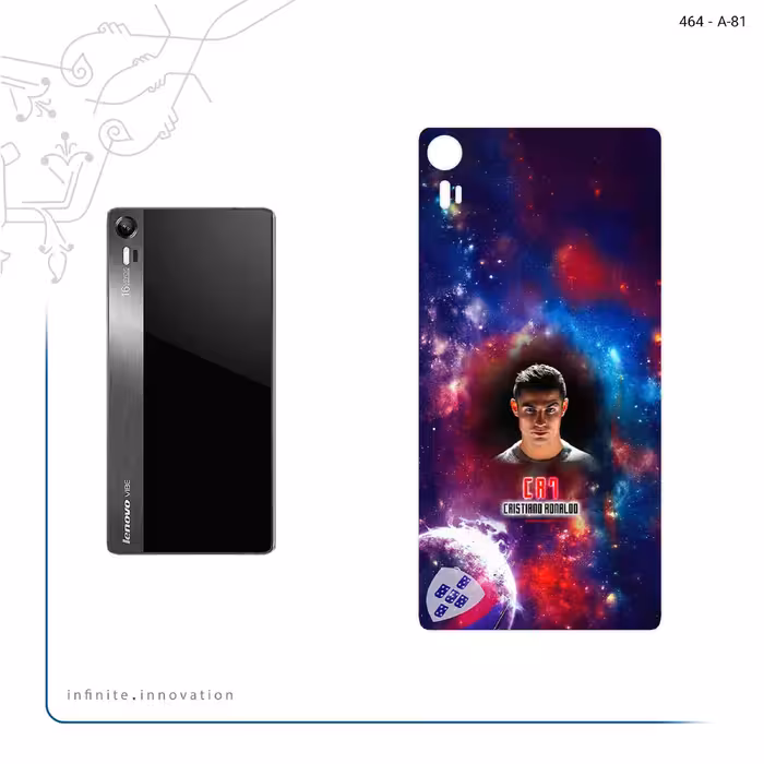برچسب پوششی ماهوت مدل Cristiano Ronaldo 1 مناسب برای گوشی موبایل لنوو Vibe Shot