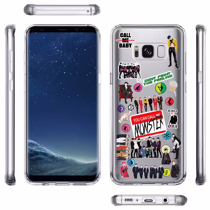کاور طرح EXO مناسب برای گوشی موبایل سامسونگ Galaxy S8