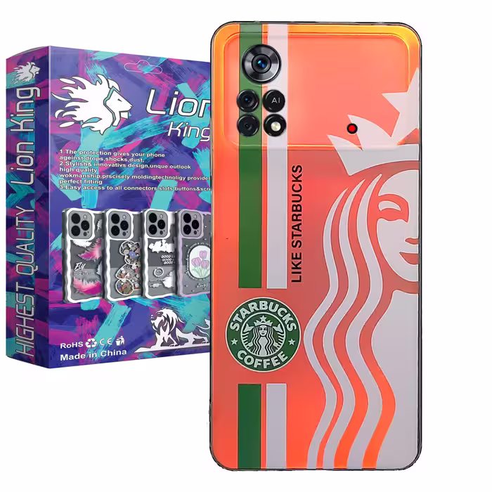 کاور لاین کینگ مدل هولوگرامی کد S2 مناسب برای گوشی موبایل شیائومی Poco X4 Pro 5G