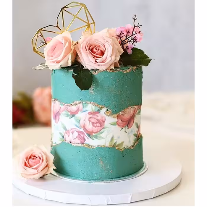 ابزار تزیین کیک بهگز مدل گل رز مجموعه 9 عددی