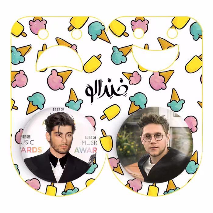 پیکسل خندالو مدل زین مالیک گروه موسیقی وان دایرکشن کد 1892418925 مجموعه 2 عددی