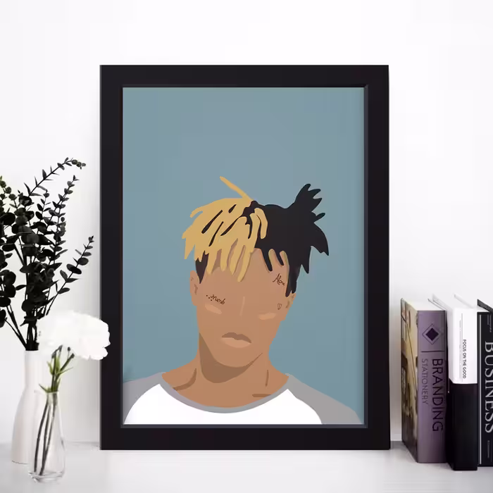 تابلو مدل تنتاسیون XXXtentacion کد S3028-b