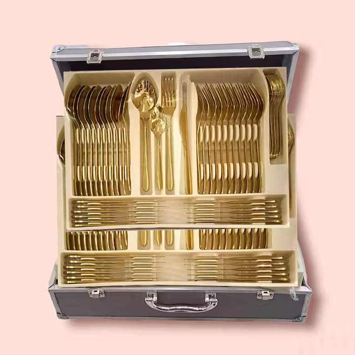 سرویس قاشق و چنگال 240 پارچه مدل دونا کد 32