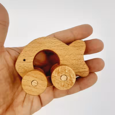 اسباب بازی چوبی مدل حیوانات فانتزی کد WLT06 مجموعه 3 عددی