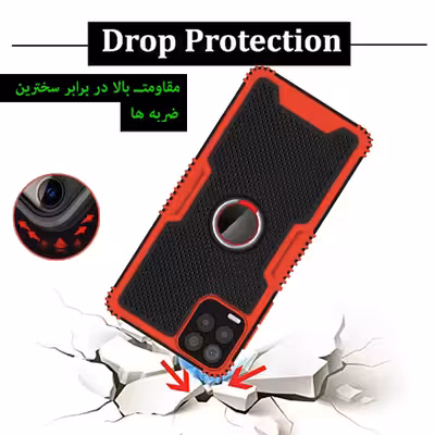 کاور کماندو مدل CO-HRD21 مناسب برای گوشی موبایل ریلمی 8 / 8 PRO