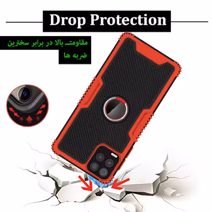 کاور کماندو مدل CO-HRD21 مناسب برای گوشی موبایل ریلمی 8 / 8 PRO