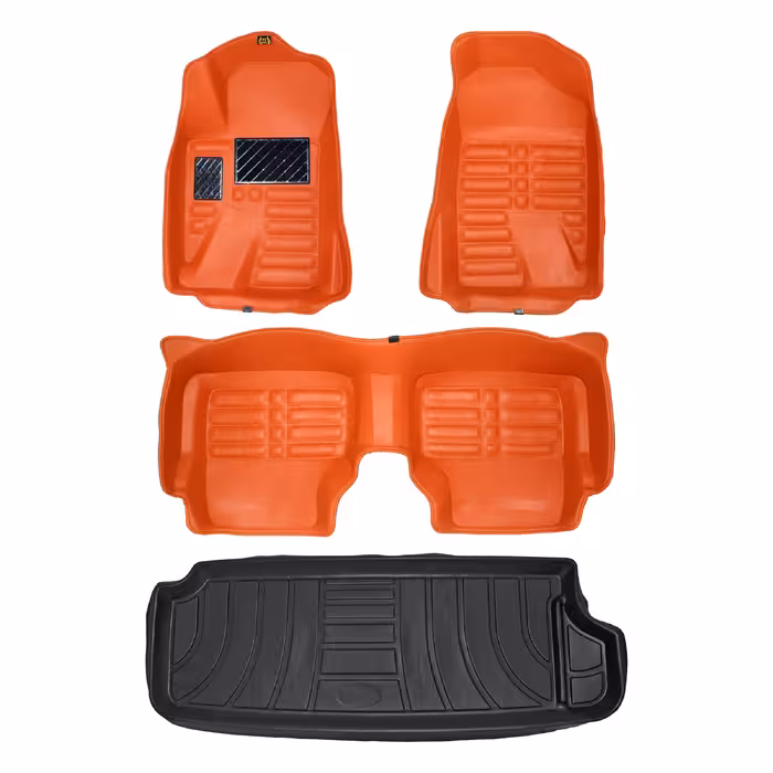     کفپوش پنج بعدی خودرو پانیذ مدل EVA مناسب برای پژو 405 دوگانه سوز به همراه کفپوش صندوق