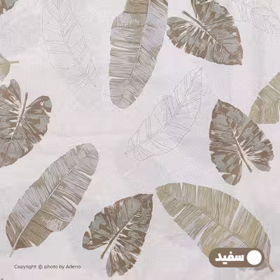 ملحفه آدنو مدل Lamella کد CH54 دونفره سایز 160x200 سانتی متر