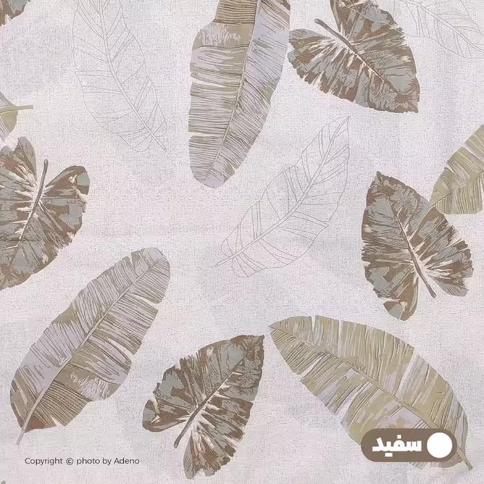 ملحفه آدنو مدل Lamella کد CH54 دونفره سایز 160x200 سانتی متر