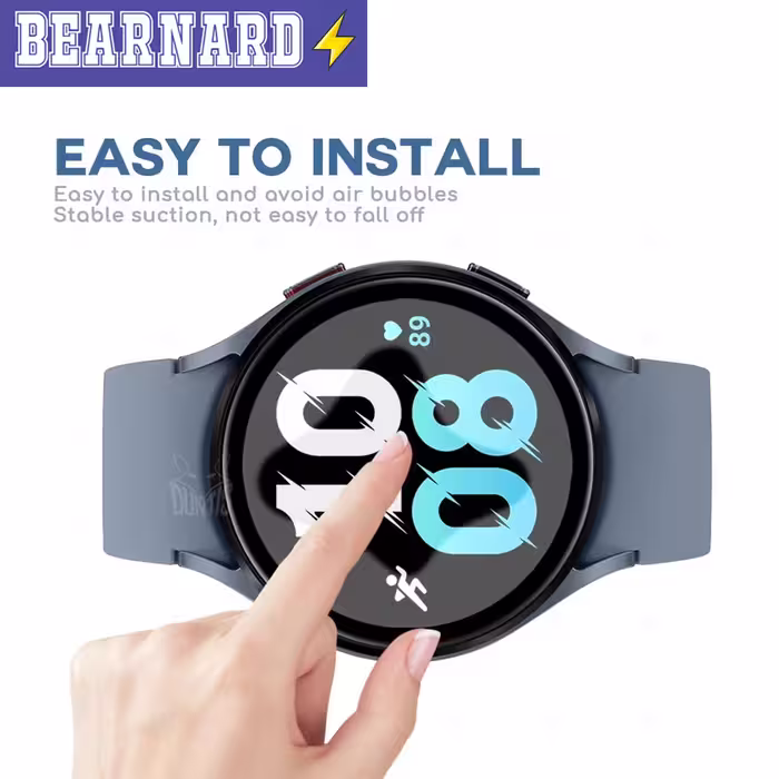 محافظ صفحه نمایش نانو برنارد مدل NBR مناسب برای ساعت هوشمند سامسونگ Galaxy Watch Active 2 44mm بسته دو عددی