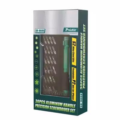 سری پیچ گوشتی پروسکیت مدل SD-9608 بسته 30 عددی