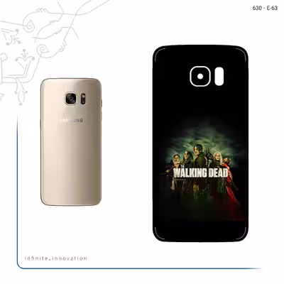 برچسب پوششی ماهوت مدل WALKING DEAD مناسب برای گوشی موبایل سامسونگ Galaxy S7 Edge