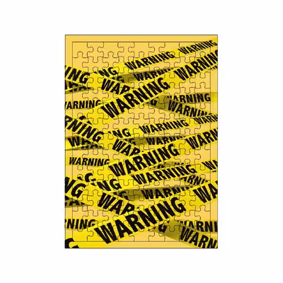 پازل 117 تکه مدل warning کد 559