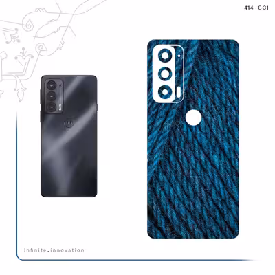 برچسب پوششی ماهوت مدل Fabric Texture 1 مناسب برای گوشی موبایل موتورولا Edge 20