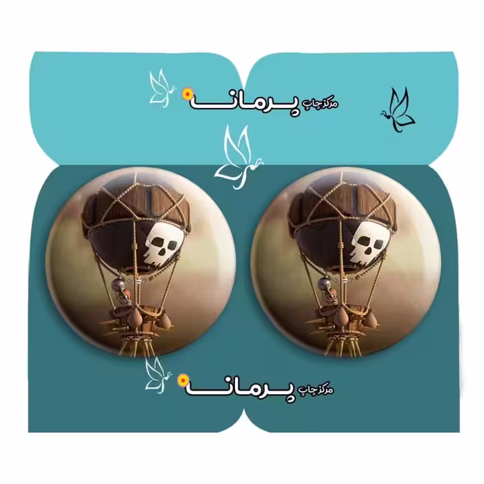 پیکسل پرمانه طرح کلش آف کلنز کد pm2n.870 مجموعه 2 عددی