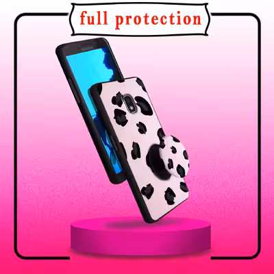 کاور کینگ پاور مدل Gaw21 مناسب برای گوشی موبایل سامسونگ Galaxy J5 Pro / J530 به همراه پایه نگهدارنده