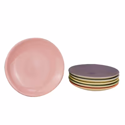 ست 2 تکه کاسه و بشقاب سرامیکی مدل پاستلو P