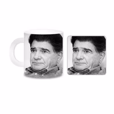 ماگ مدل محمدرضاشجریان کد 1147 به همراه زیر لیوانی