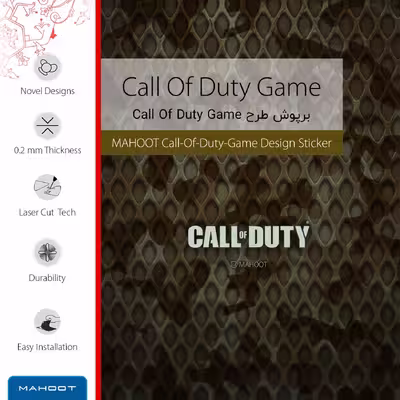 برچسب پوششی ماهوت مدل Call-of-Duty-Game مناسب برای تبلت اپل iPad mini (GEN 5) 2019 A2125