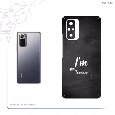 برچسب پوششی ماهوت مدل Teacher مناسب برای گوشی موبایل شیائومی Redmi Note 10 Pro
