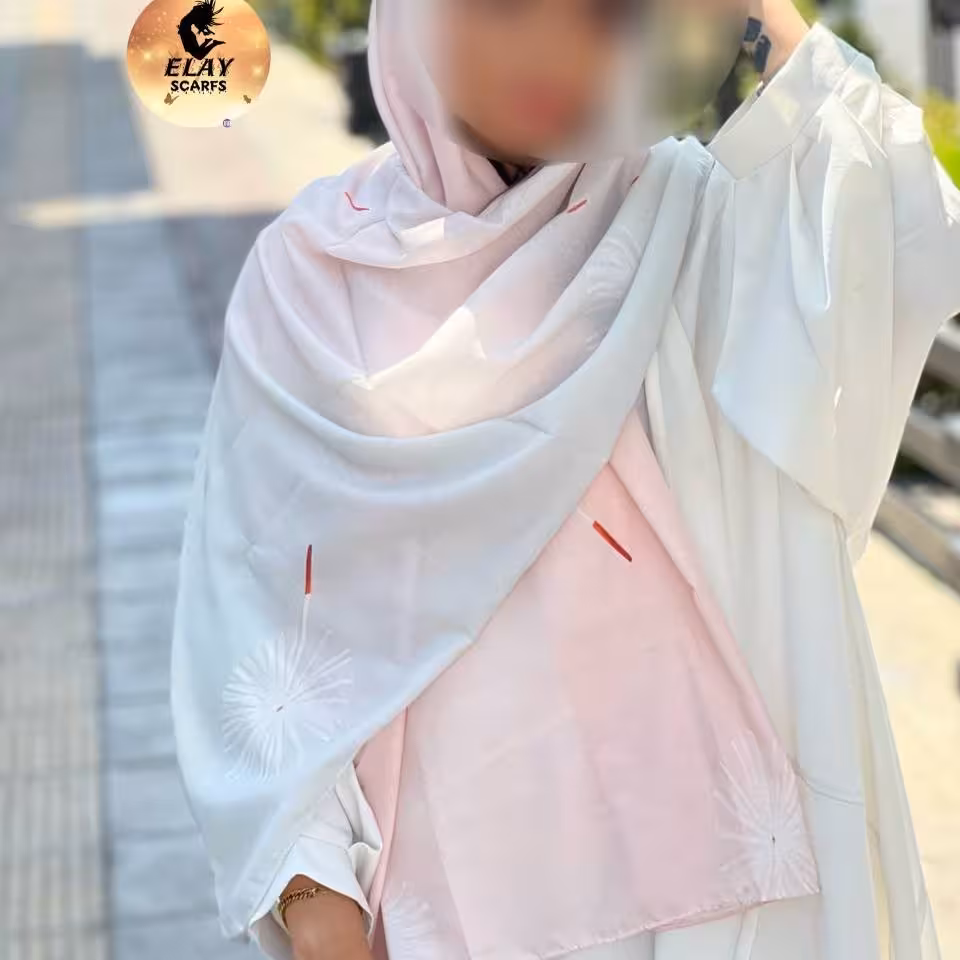 شال نخی چهارفصل طرح قاصدک با کیفیت 