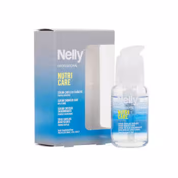 سرم موی ترمیم کننده نلی مدل Nutri Care حجم 45 میلیلیتر