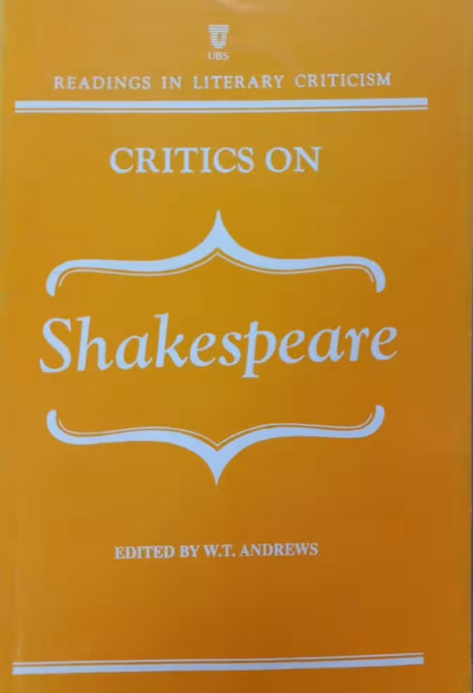 Critics on Shakespeare | W. T. Andrews