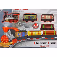 قطار 4 واگن دودزا موزیکال حرکتی