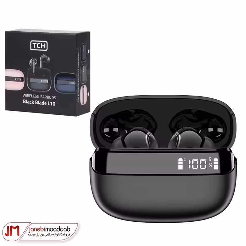 هندزفری بلوتوثی (ایرپاد) تی سی اچ مدل TCH Black Blade L10