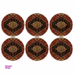 زیر لیوانی مدل C2-42456 بسته 6 عددی