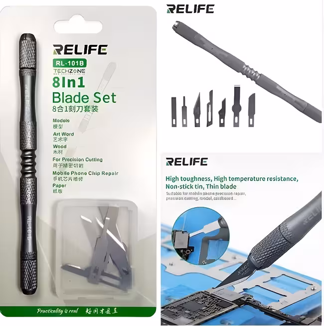 ست تیغ تعویض آی سی RELIFE RL-101B