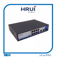 سوییچ شبکه 8 پورت HR901-AF-821GNS-POE HRUI