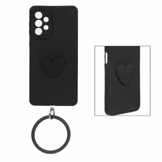 قاب گوشی Pro Camera قلبی النگویی برای Samsung A53