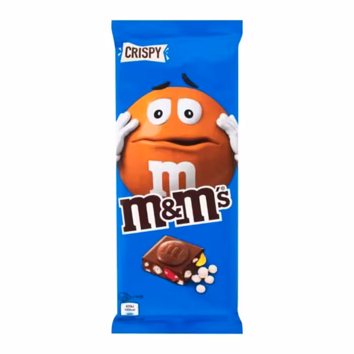 شکلات تابلت کریسپی ام اند ام (160 گرم) m&m
