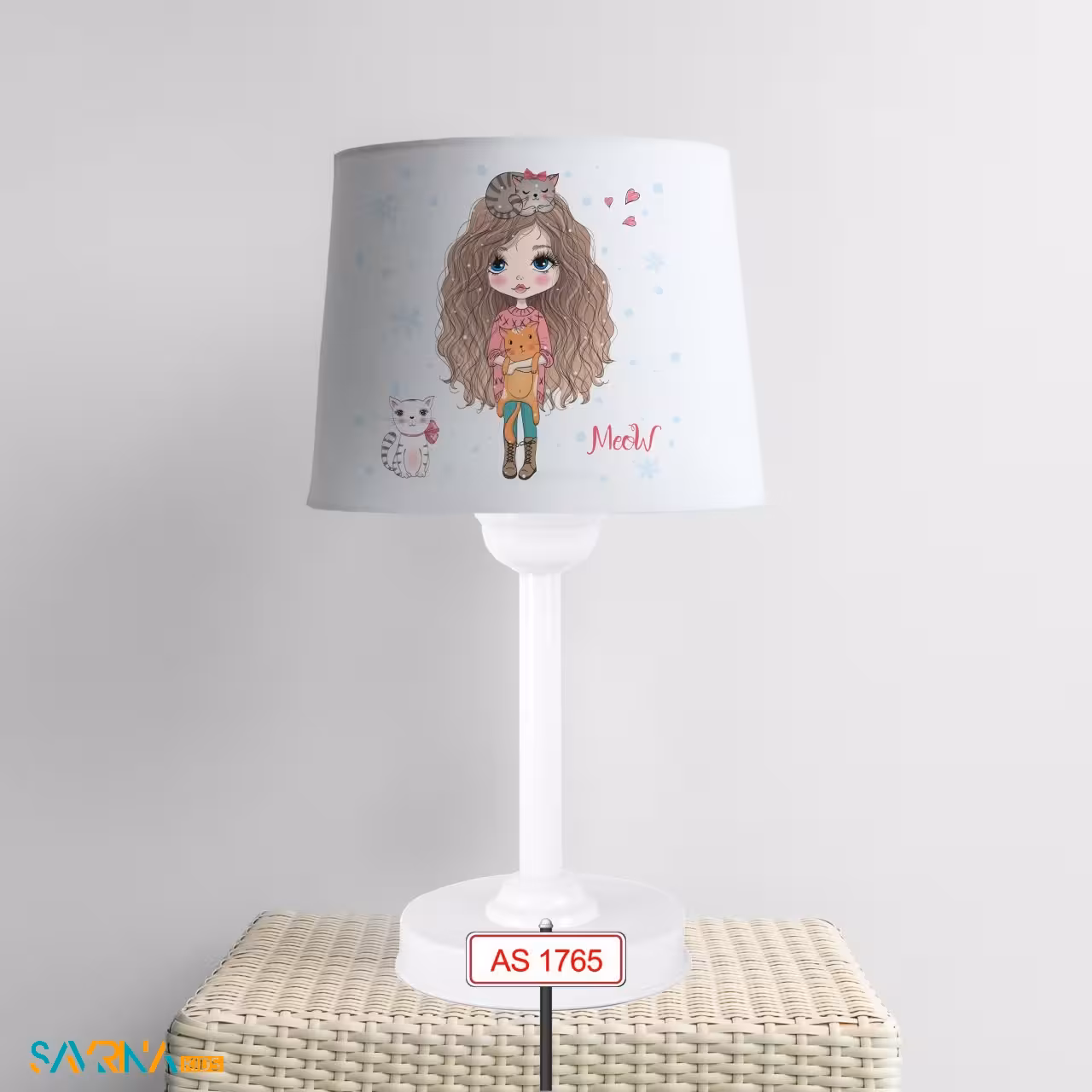 آباژور بچگانه طرح پرنسس مهربان کد AS1765