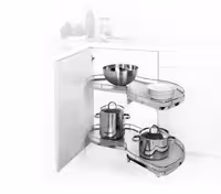 لمن کرنر 2 طبقه دایمند استایل زیر صفحه راست بازشو عرض 60 سانتی متر فانتونی کد D017