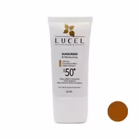 کرم ضد آفتاب رنگ بژ پوست چرب و مستعد جوش لوسل LUCEL BEIGE