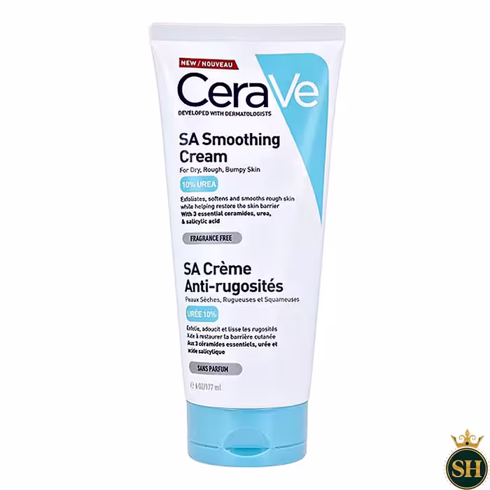 کرم مرطوب کننده قوی سراوی مدل SA Smoothing cream حجم 177 میلی لیتر