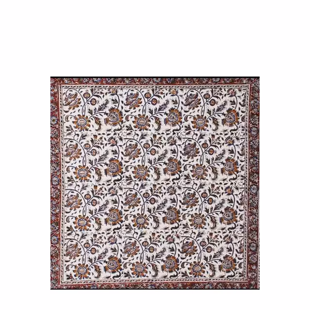 سفره قلمکاری زابلیان 100 × 100 سانتی متری