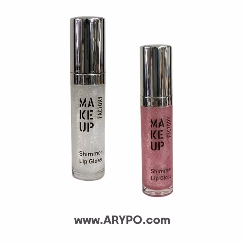 برق لب شاین دار میکاپ فکتوری shimmer lip gloss