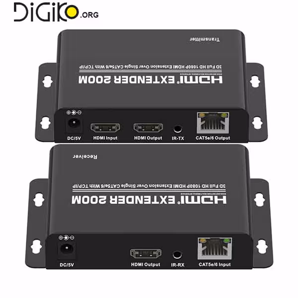 انتقال HDMI تا 200 متر تی سی تی