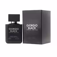 عطر ادکلن فراگرنس ورد مدل جیورجیو بلک اسپشیال ادیشن مشابه رایحه تام فورد بلک ارکید fragrance world giorgio black special edition