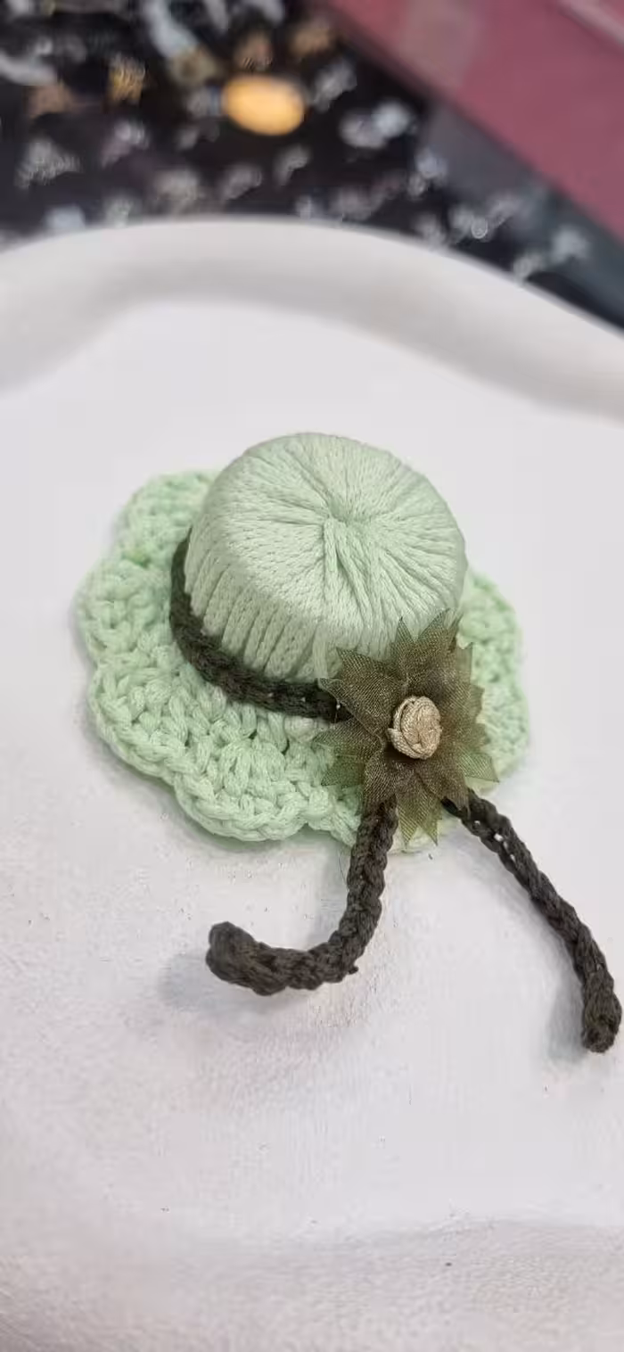 جا سویچی دستباف کلاه ساحلی