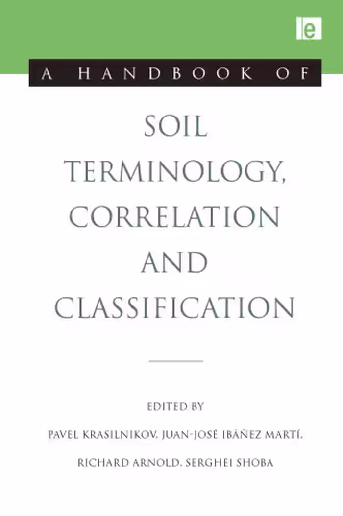 خرید و دانلود نسخه کامل کتاب A Handbook of Soil Terminology, Correlation and Classification