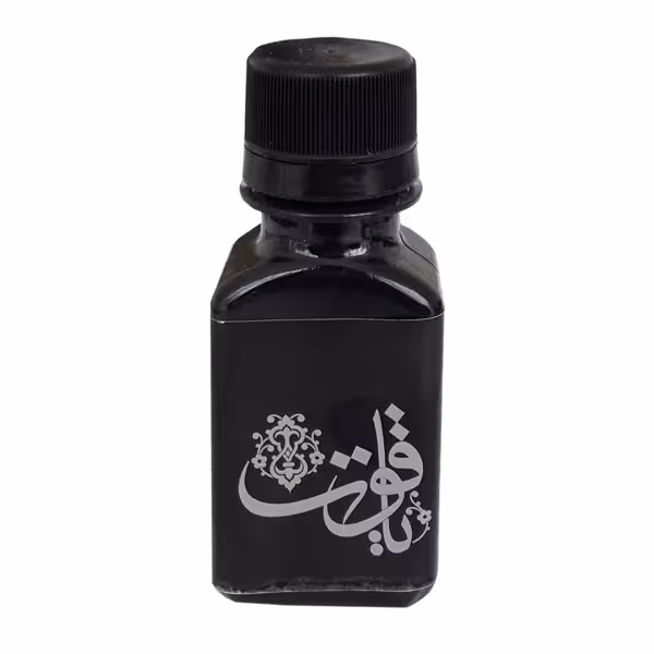 مرکب خوشنویسی یاقوت نقره ای 60 میلی لیتر (رنگ مشکی)