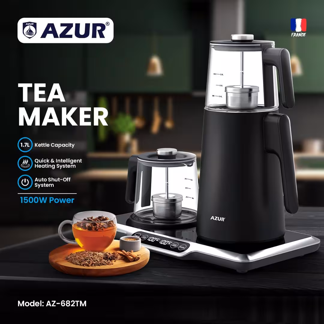 چایی ساز کنارهمی آزور Az-682