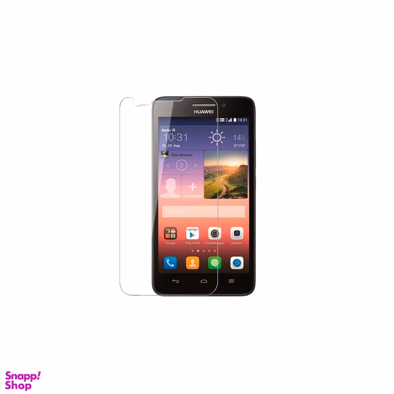 محافظ صفحه نمایش شیشه ای 9H یونیفا (Unipha) مدل permium تمپرد مناسب برای Huawei Ascend G620