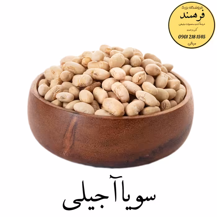 سویا آجیلی ترد و خوشمزه 400 گرمی فرهمند