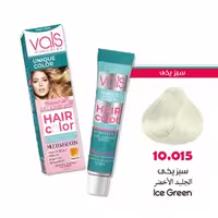 رنگ مو سبز یخی والس سری هایلایت شماره 10.015 Vals