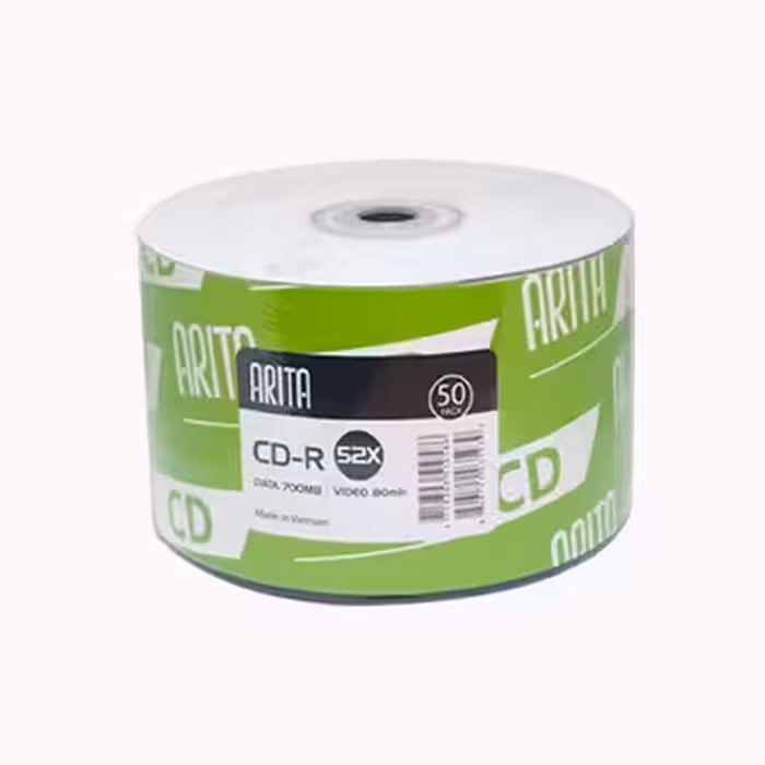 سی دی خام آریتا 50 عددی